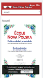 Mobile Screenshot of ecolenovapolska.com