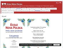Tablet Screenshot of ecolenovapolska.com
